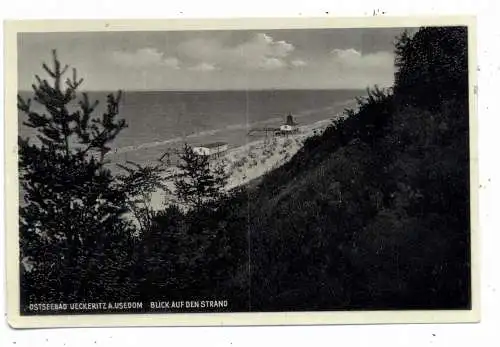 0-2235 ÜCKERITZ / Usedom, Blick auf den Strand, Verlag Simonsen
