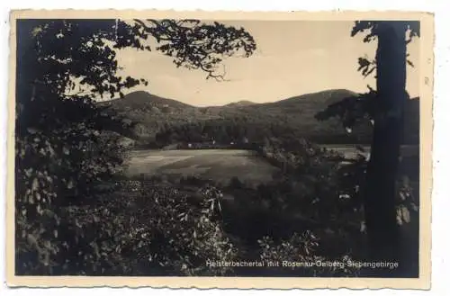 [Ansichtskarte] 5330 KÖNIGSWINTER - HEISTERBACH, Heisterbachertal, Landpost-Stempel "Heisterbach über Königswinter", 1936, kl. Einriss. 