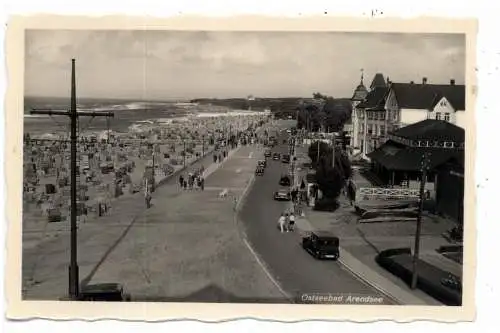 [Ansichtskarte] 0-2565 KÜHLUNGSBORN - ARENDSEE, Strandpromenade, Oldtimer. 