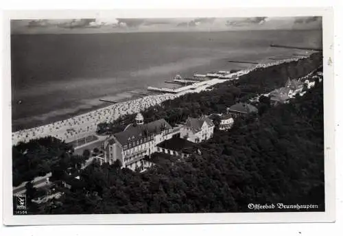 [Ansichtskarte] 0-2565 KÜHLUNGSBORN - BRUNSHAUPTEN, Flieger-Foto aus 80 Meter Höhe. 