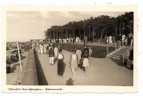 [Ansichtskarte] 0-2565 KÜHLUNGSBORN - BRUNSHAUPTEN, Belebte Promenade. 