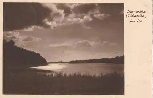 0-1423 KREMMEN - SOMMERFELD, Am See, 1936