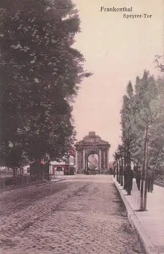 6710 FRANKENTHAL, Speyerer Tor, 1919