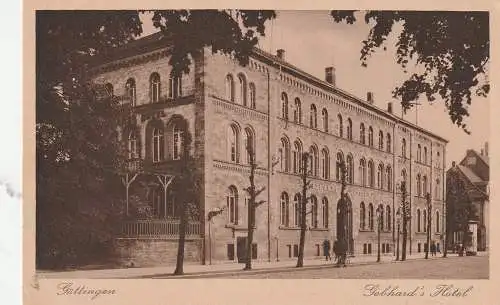 [Ansichtskarte] 3400 GÖTTINGEN, Gebhard's Hotel, Allee. 