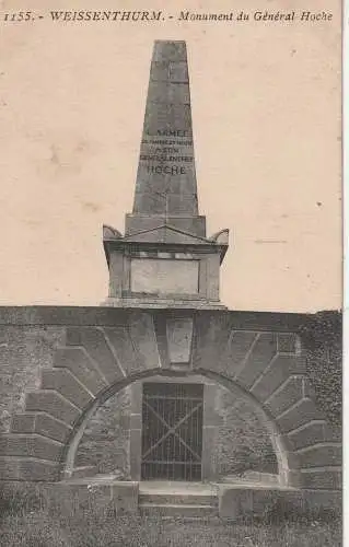 5452 WEISSENTHURM, Denkmal General Hoche, 1926