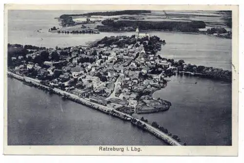 2418 RATZEBURG, Luftaufnahme, 1929