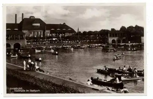 [Ansichtskarte] 2000 HAMBURG - WINTERHUDE, Stadthalle im Stadtpark. 