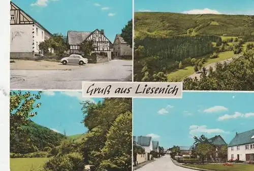 5583 ZELL - LIESENICH, Gruss aus... 4 Ansichten, VW - Käfer