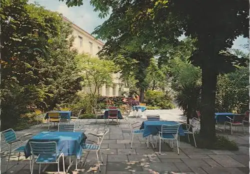 5483 BAD NEUENAHR - AHRWEILER - Hotel Hamburger Hof, Jesuitenstrasse, Gartenansicht