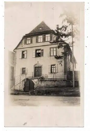 7257 DITZINGEN, Einzelhaus, Photo-AK 1932