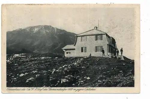 A 3224 MITTERBACH - SEEROTTE, Terzerhaus des ÖGV, 1923