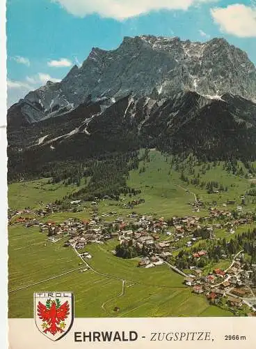 [Ansichtskarte] A 6632 EHRWALD, Luftaufnahme. 