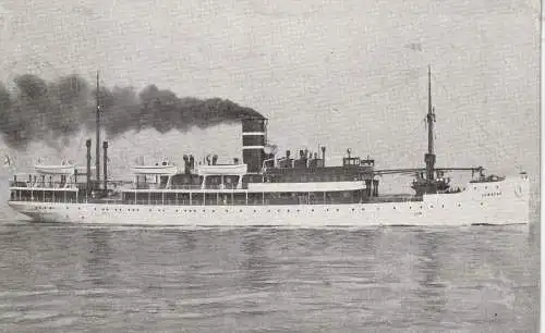 [Ansichtskarte] OZEANSCHIFFE - FÄHRE / FERRY / TRAVERSIER, SS "ILMATAR", 1930. 