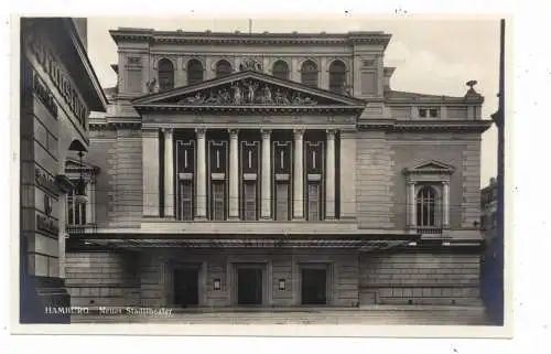 [Ansichtskarte] 2000 HAMBURG, Neues Stadttheater, Dammtorstrasse. 
