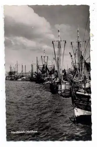 2980 NORDEN - NORDDEICH, Fischereihafen, 196..