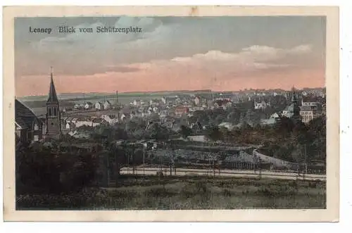 5630 REMSCHEID - LENNEP, Blick vom Schützenplatz, Verlag Wipperling
