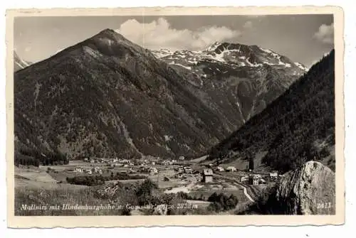 [Ansichtskarte] A 9822 MALLNITZ mit Hindenburghöhe, Feldpost 1942. 