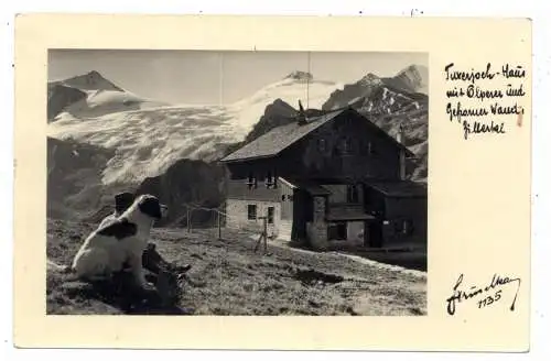 A 6293 TUX - HINTERTUX, Tuxerjoch-Haus, Bernhardiner, 1942, Feldpost