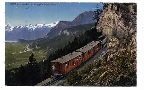 EISENBAHN / RAILWAY, BRÜNIGBAHN / Schmalspurbahn, oberhalb des Brienzersees, 1927