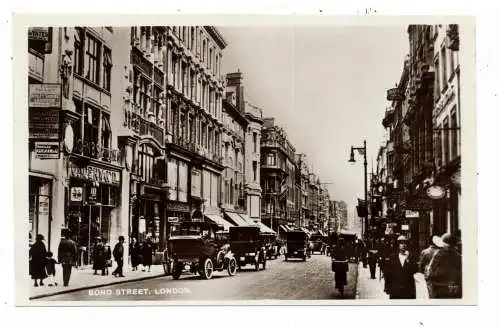 UK - ENGLAND - LONDON, Bond Street, belebte Szene