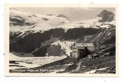 [Ansichtskarte] A 5723 STUBACH, Rudolfshütte, 1937. 
