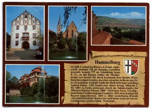 8783 HAMMELBURG, Chronik - AK
