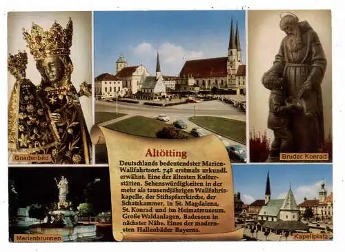 [Ansichtskarte] 8262 ALTÖTTING, Chronik - AK. 