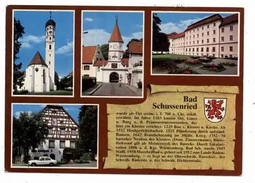 [Ansichtskarte] 7953 BAD SCHUSSENRIED, Chronik - AK. 