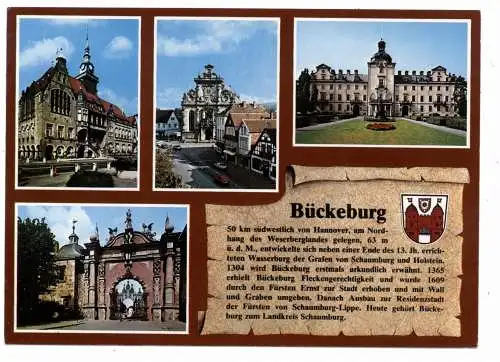 3062 BÜCKEBURG, Chronik - AK