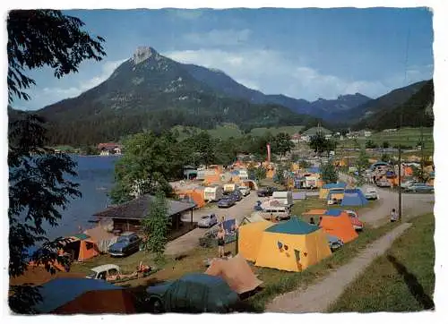 [Ansichtskarte] A 5330 FUSCHL am See, Camping Seeholz, Oldtimer. 