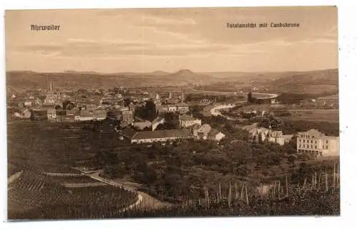 5483 BAD NEUENAHR - AHRWEILER, Totalansicht Ahrweiler mit Landskrone