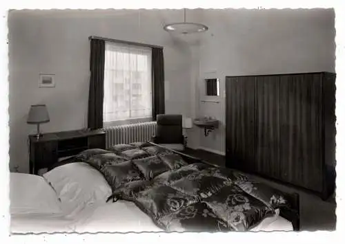 5090 LEVERKUSEN - MATHILDENHOF, Mathilden Stuben, Hotelzimmer, Archivbeleg 1966