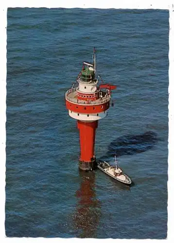 [Ansichtskarte] LEUCHTTÜRME / LIGHTHOUSE / VUURTOREN / PHARE / FYR - Leuchtturm Alte Weser / Luftaufnahme. 