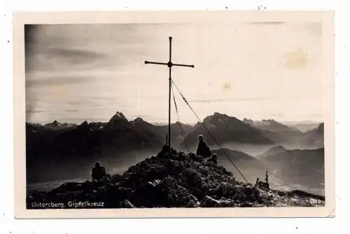 [Ansichtskarte] SPORT - BERGSTEIGEN / CLIMBING, Bergsteiger am Untersberg Berchtesgaden, 1950. 
