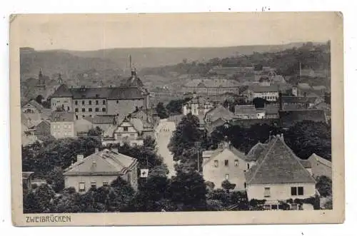 [Ansichtskarte] 6660 ZWEIBRÜCKEN, Gesamtansicht, Verlag Metz. 