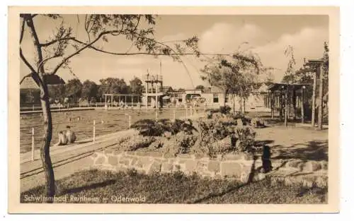 6107 REINHEIM, Schwimmbad, 1943