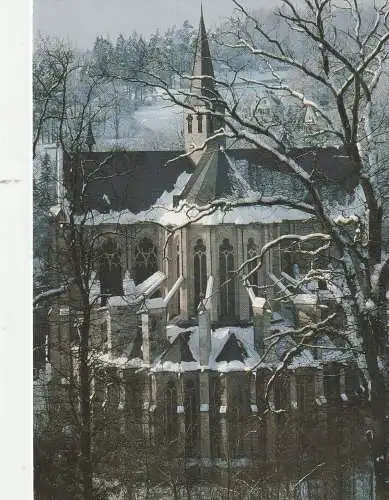 [Ansichtskarte] 5068 ODENTHAL - ALTENBERG, Bergischer Dom im Schnee. 