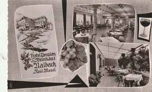 5580 TRABEN - TRARBACH - REIL, Hotel / Pension / Weinhaus Nalbach, 1961