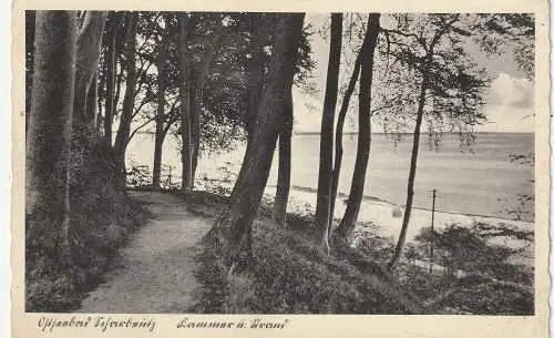 2409 SCHARBEUTZ, Blick auf den Strand, 1939