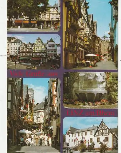 [Ansichtskarte] 5460 LINZ, Viele Grüsse... 6 Ansichten. 