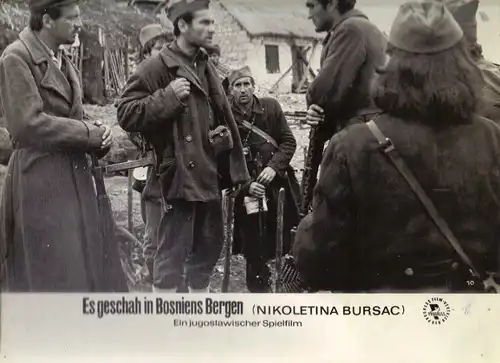 DDR DEFA Kino Aushangfotos Progress Filmverleih Es geschah in Bosniens Bergen P29