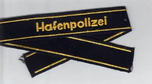 DDR Ärmelband Hafenpolizei