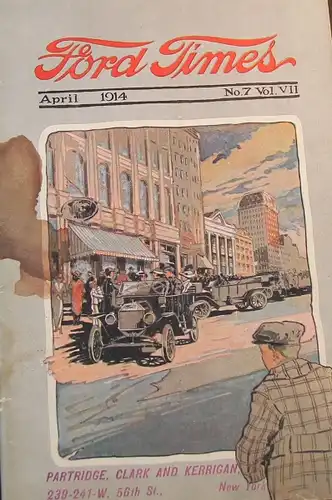 &quot;Ford Times&quot; Firmen-Magazin 1914