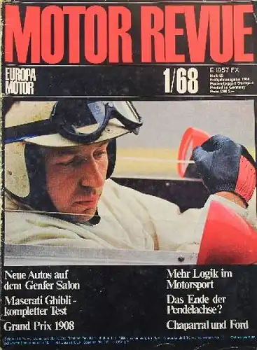 &quot;Motor Revue&quot; Zeitschrift 1968