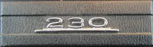Mercedes Benz 230 SL Radiofach-Abdeckung 1965