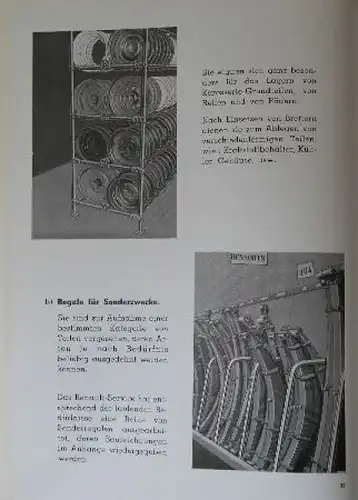 Renault &quot;Das Ersatzteillager&quot; Renault-Händlerhandbuch 1958