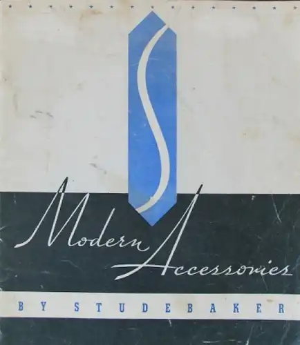 Studebaker Accessoires 1941 Automobilprospekt