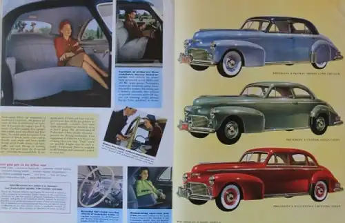 Studebaker Modellprogramm 1942 Automobilprospekt