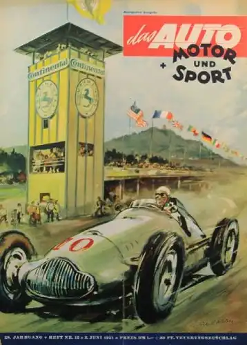 &quot;Das Auto, Motor & Sport&quot; Magazin 1951