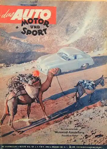 &quot;Das Auto, Motor & Sport&quot; Auto-Magazin 1951